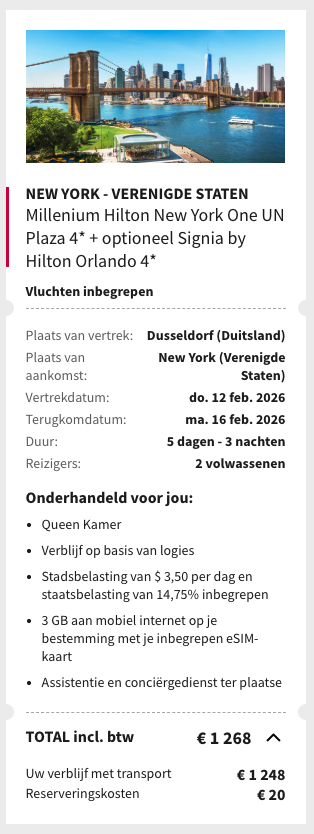 Partner Link voyageprive_nl_packages_direct