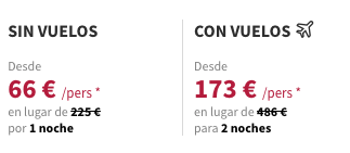 Partner Link voyageprive_es_packages_direct