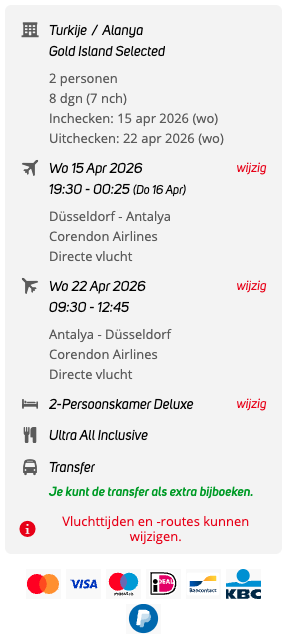 Partner Link corendon_nl_packages_direct