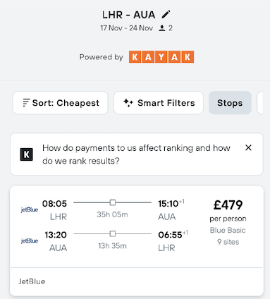 Partner Link kayak_uk_flights_wl