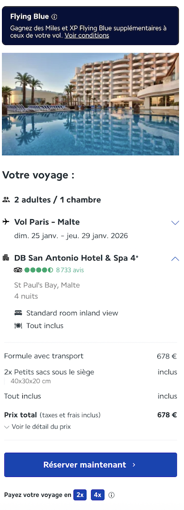 Partner Link lacollectionairfrance_fr_packages_direct