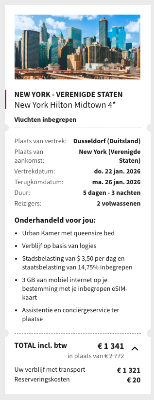 Partner Link voyageprive_nl_packages_direct