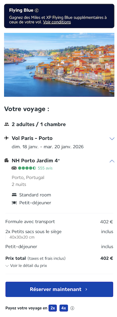 Partner Link lacollectionairfrance_fr_packages_direct