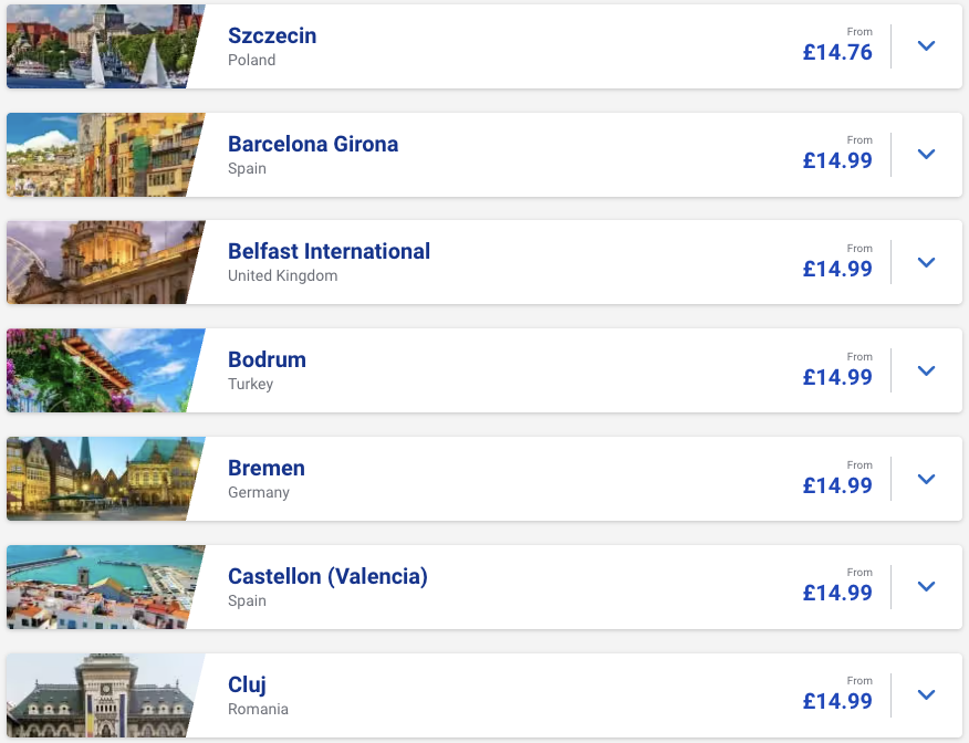 Screenshot Skyscanner