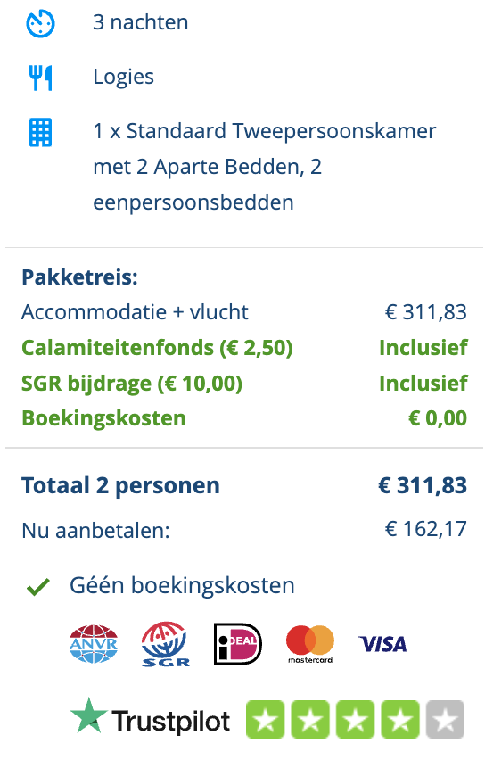 Partner Link prijsvrij_nl_packages_affiliate