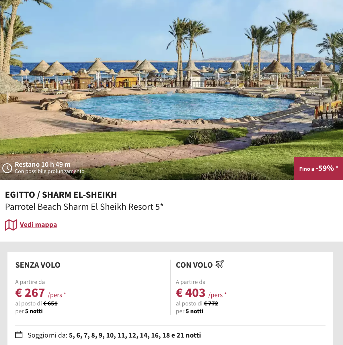 Partner Link voyageprive_it_packages_direct