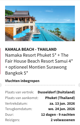 Partner Link voyageprive_nl_packages_direct
