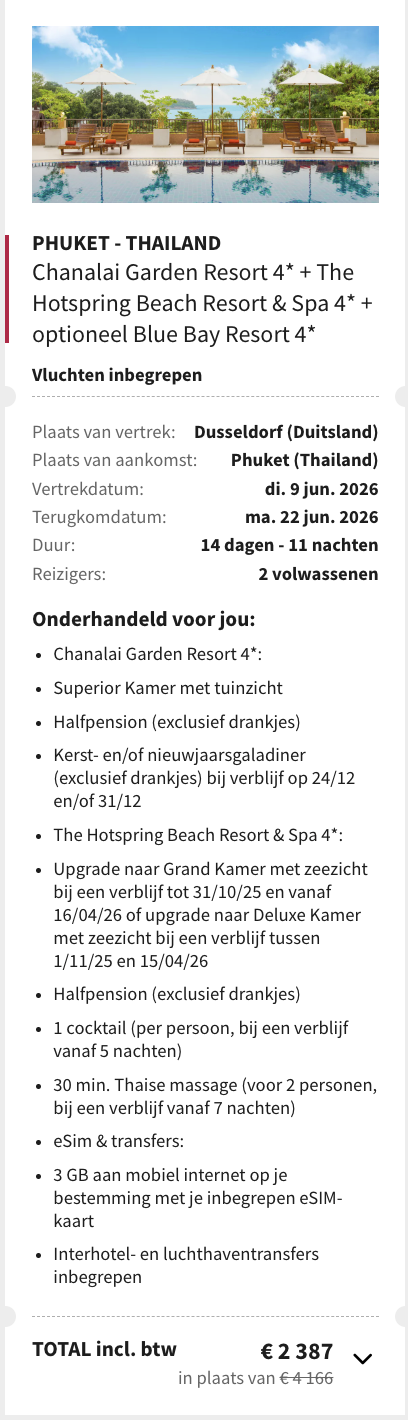 Partner Link voyageprive_nl_packages_direct