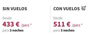 Partner Link voyageprive_es_packages_direct