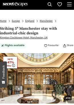 Partner Link secretescapes_uk_packages_affiliate
