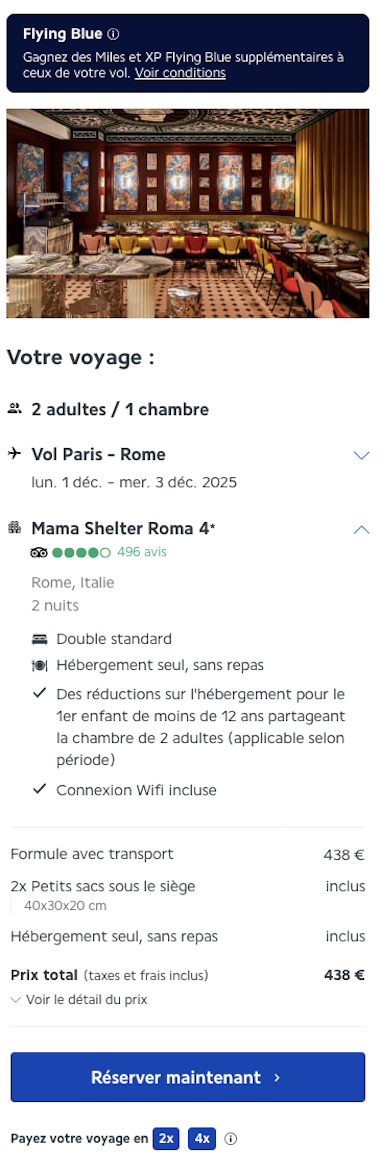 Partner Link lacollectionairfrance_fr_packages_direct