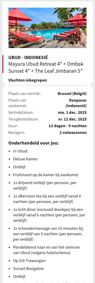 Partner Link voyageprive_nl_packages_direct
