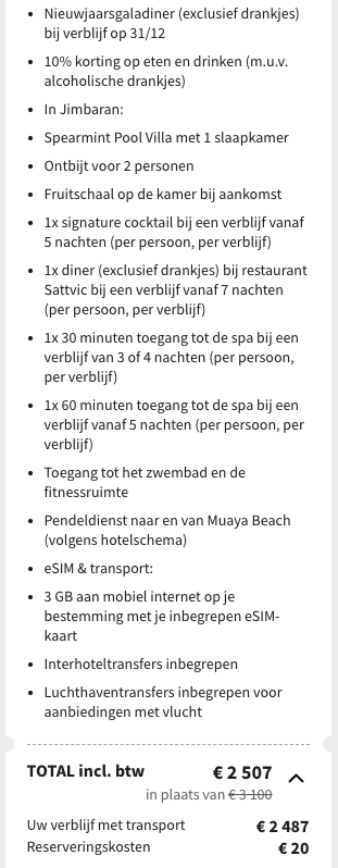 Partner Link voyageprive_nl_packages_direct
