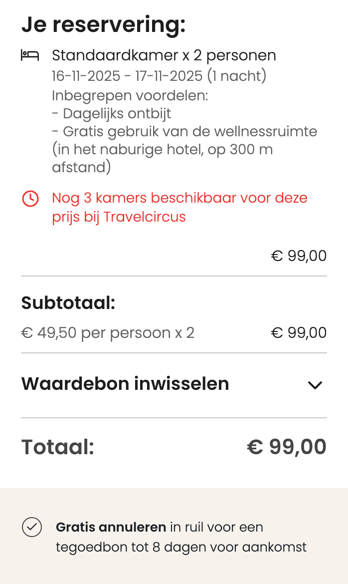 Partner Link travelcircus_nl_packages_direct