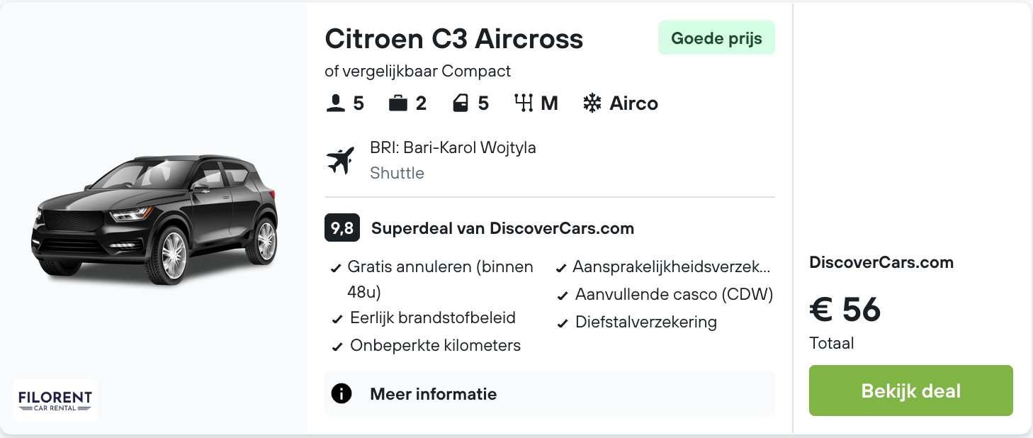 Partner Link kayak_nl_car_wl