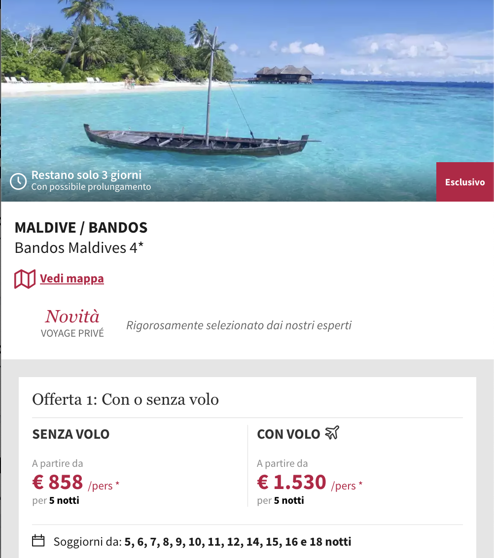 Partner Link voyageprive_it_packages_direct