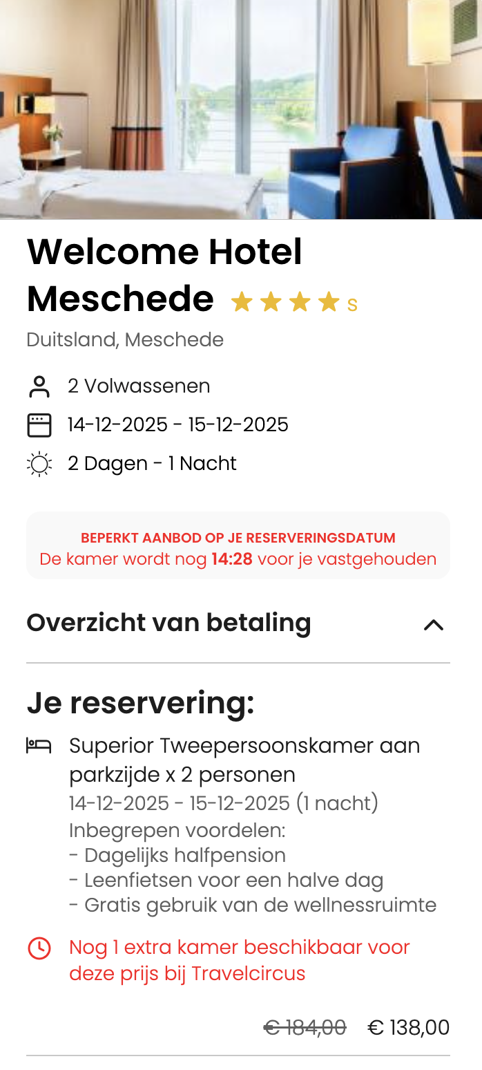 Partner Link travelcircus_nl_packages_direct