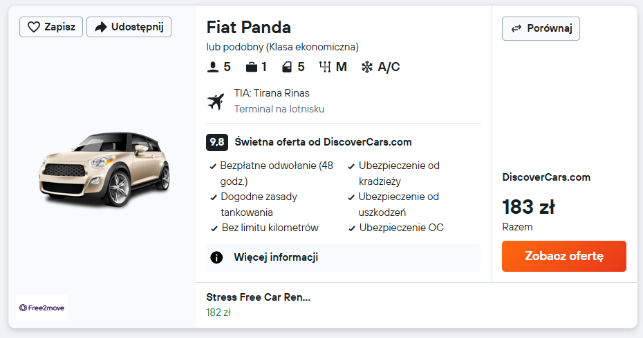 Partner Link kayak_pl_car_wl
