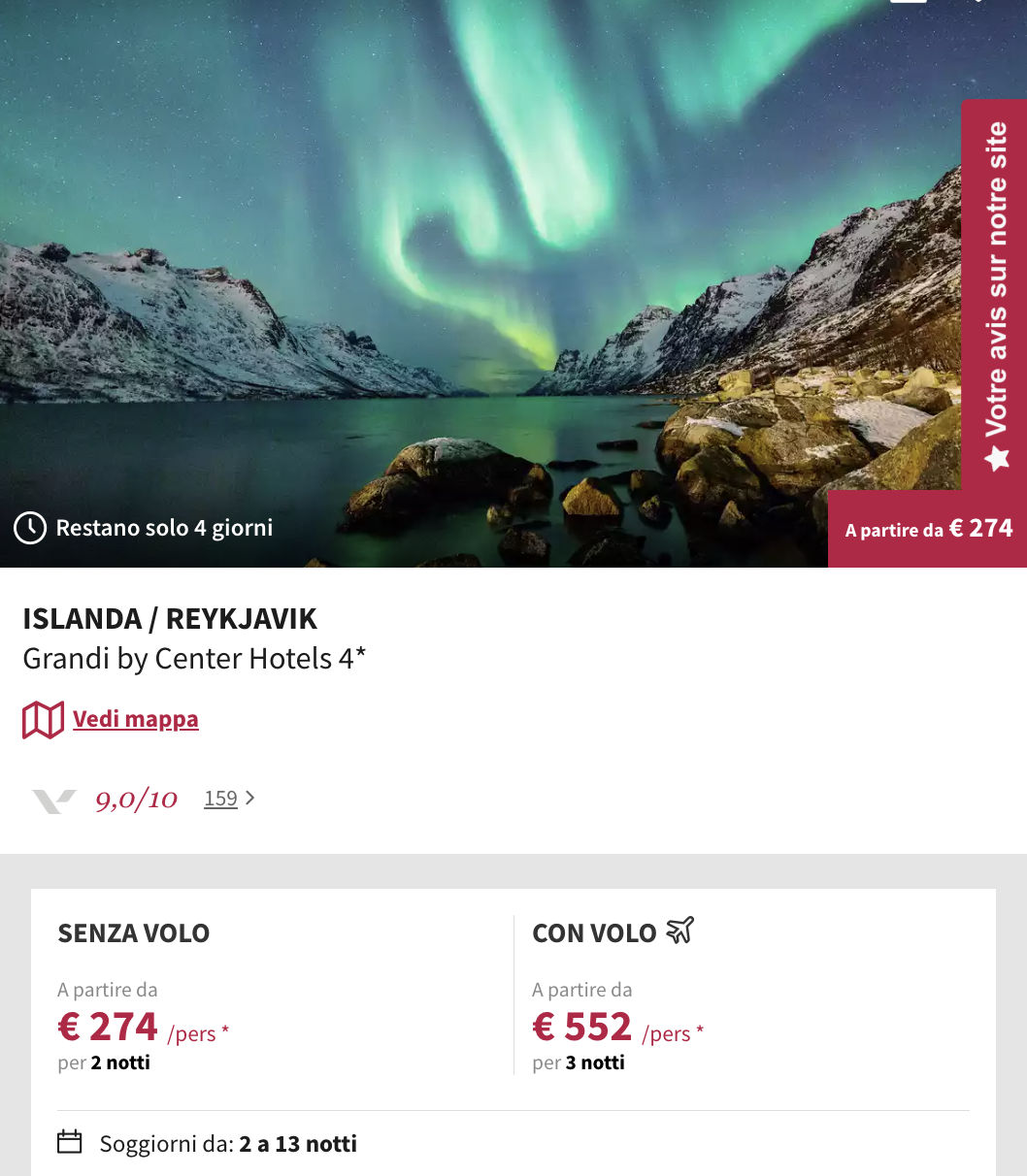 Partner Link voyageprive_it_packages_direct