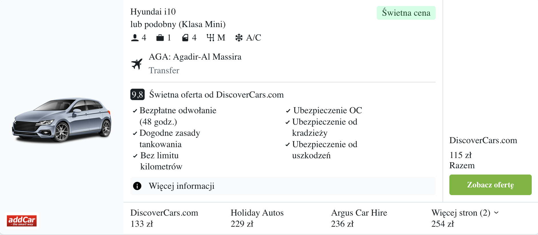 Partner Link kayak_pl_car_wl