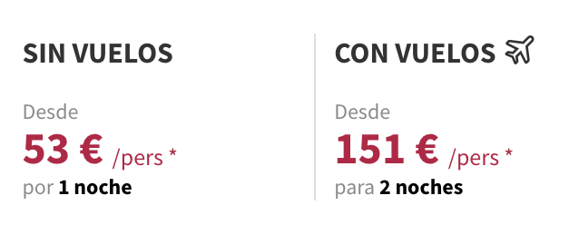 Partner Link voyageprive_es_packages_direct
