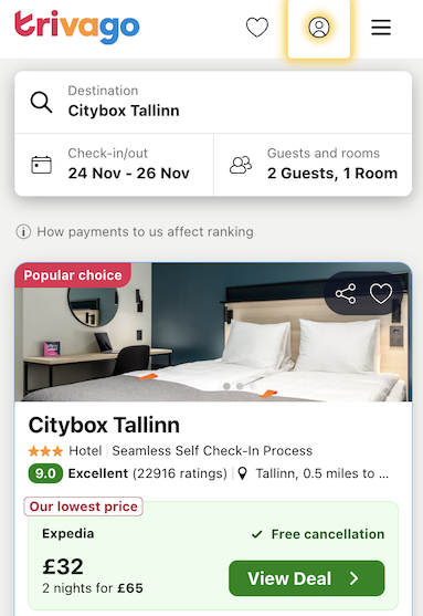 Partner Link trivago_uk_accommodations_affiliate