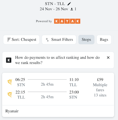 Partner Link kayak_uk_flights_wl
