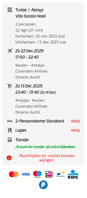 Partner Link corendon_nl_packages_affiliate