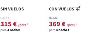 Partner Link voyageprive_es_packages_direct