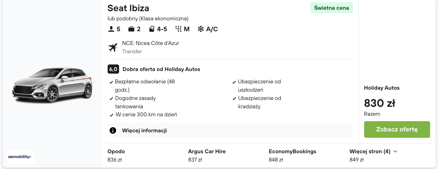 Partner Link kayak_pl_car_wl