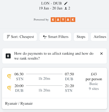 Partner Link kayak_uk_flights_wl