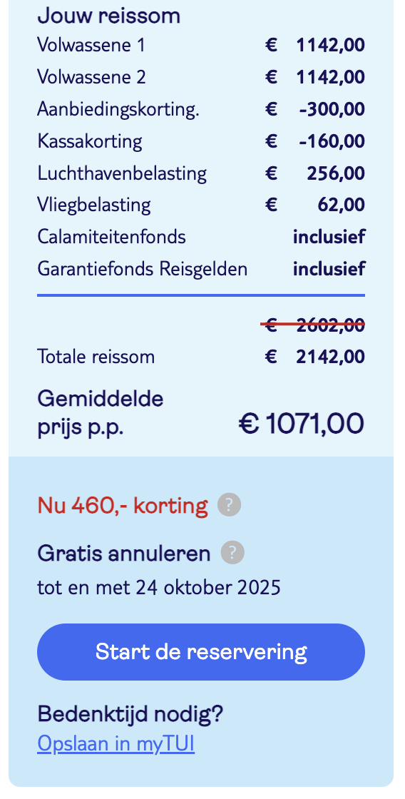 Partner Link tui_nl_packages_affiliate