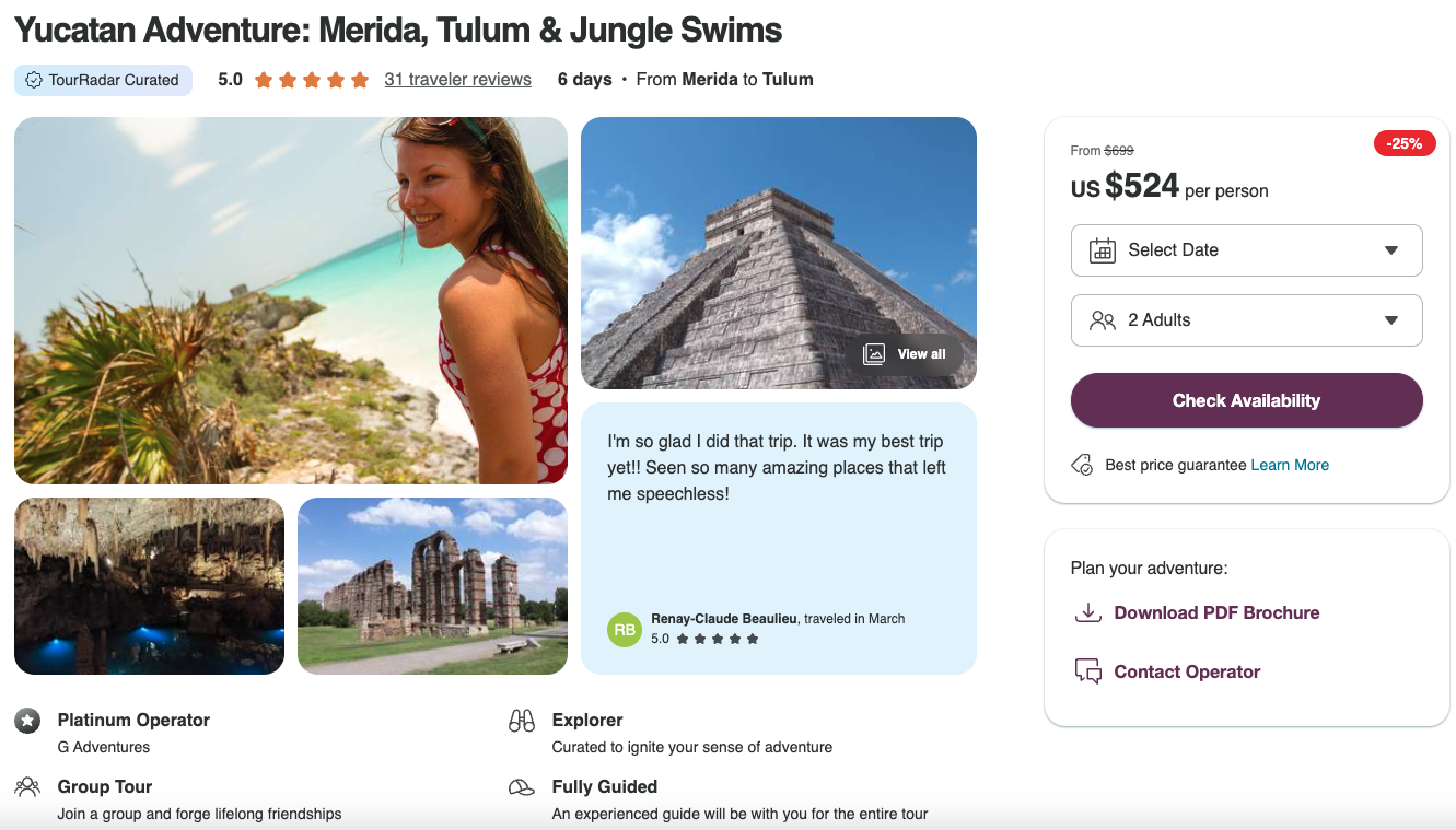 Partner Link tourradar_us_other_wl