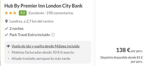 Ver más fechas