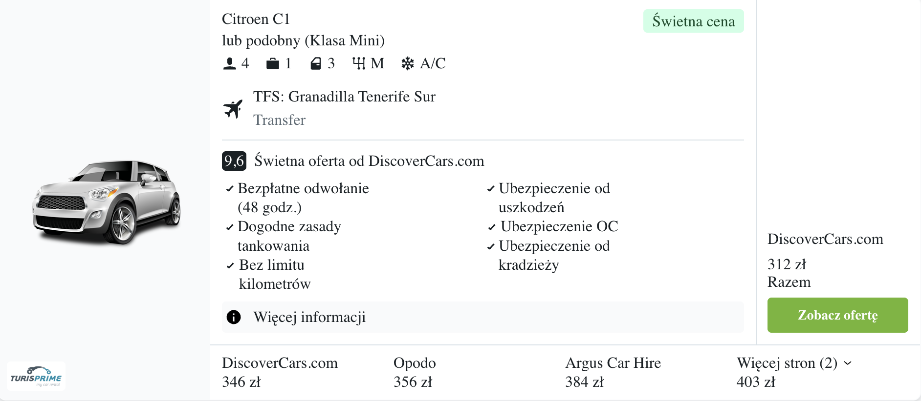 Partner Link kayak_pl_car_wl