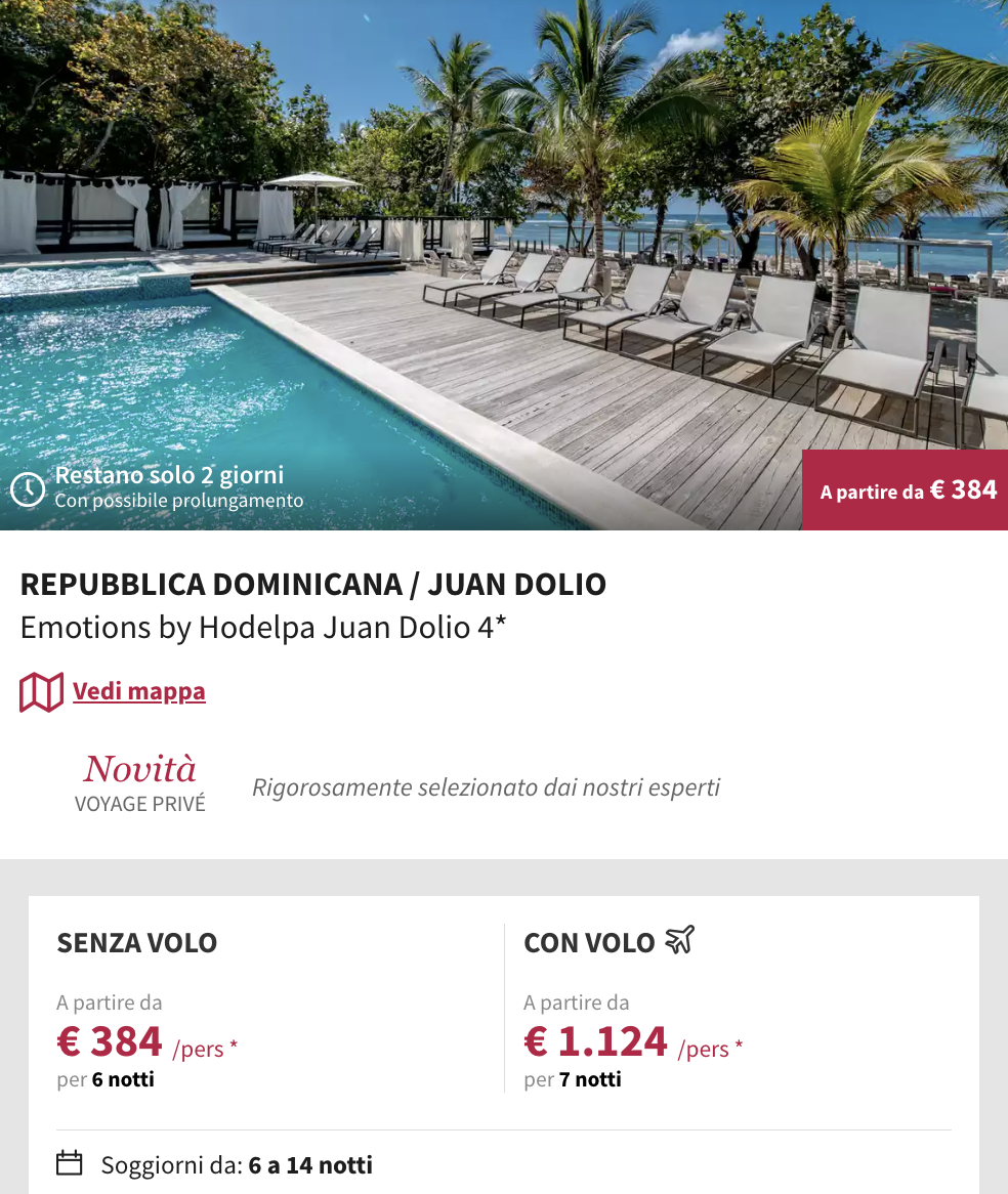 Partner Link voyageprive_it_packages_direct