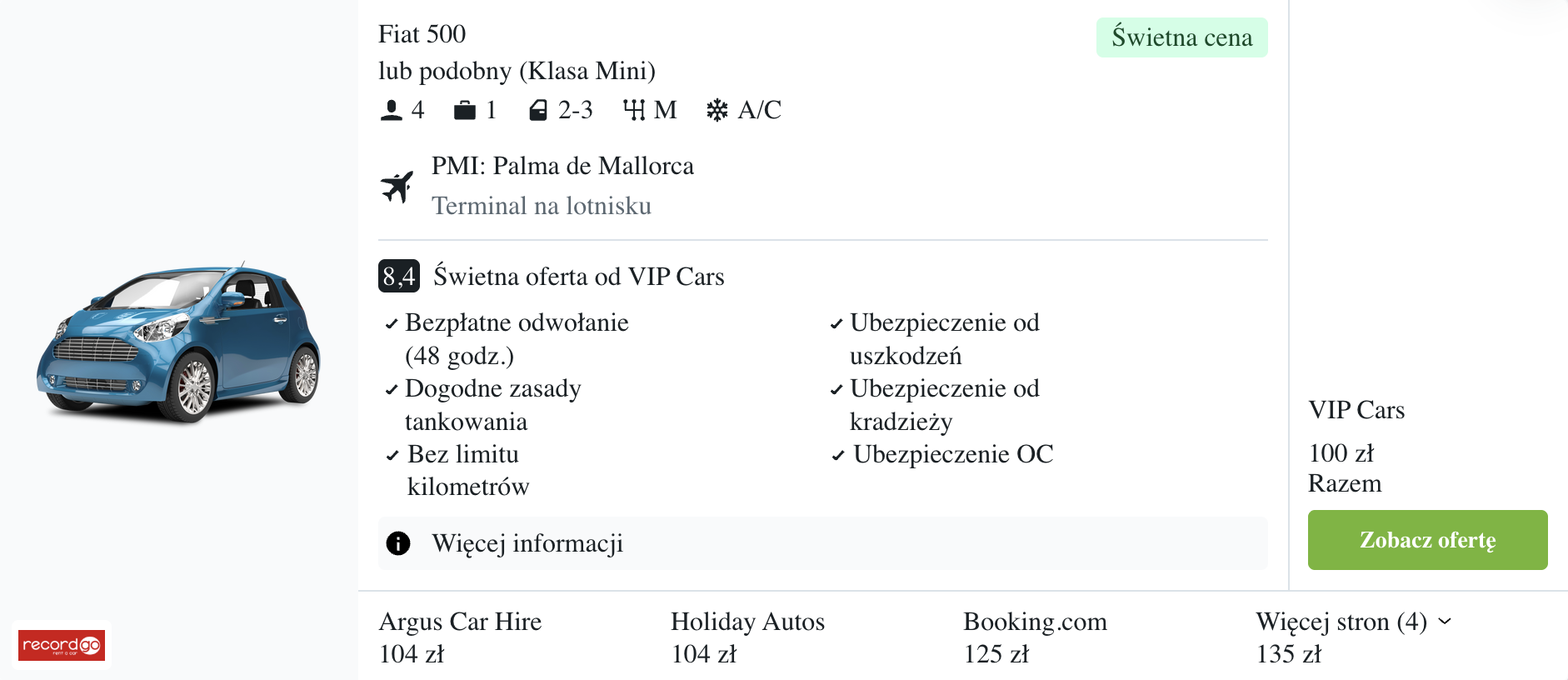 Partner Link kayak_pl_car_wl