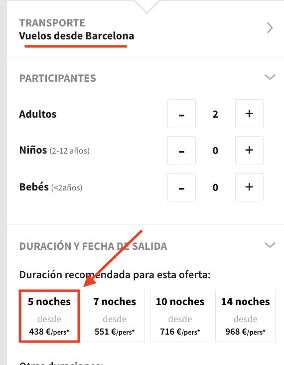 Partner Link voyageprive_es_packages_affiliate