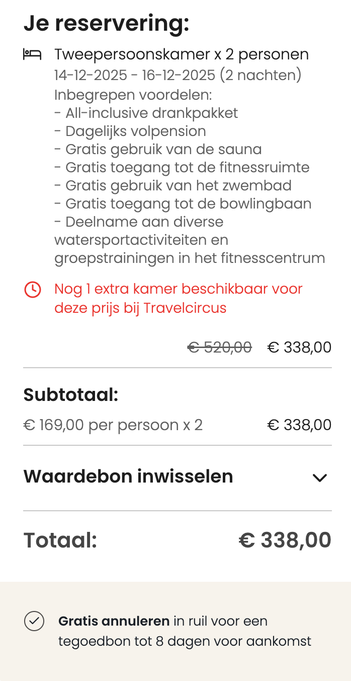 Partner Link travelcircus_nl_packages_direct