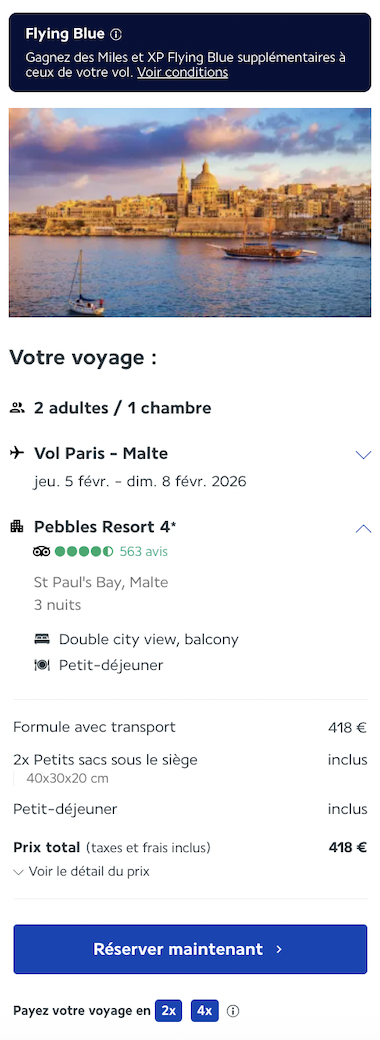 Partner Link lacollectionairfrance_fr_packages_direct