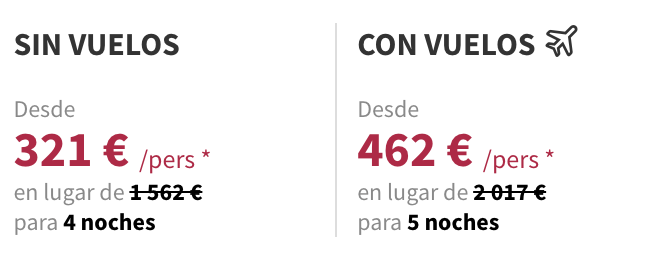 Partner Link voyageprive_es_packages_direct