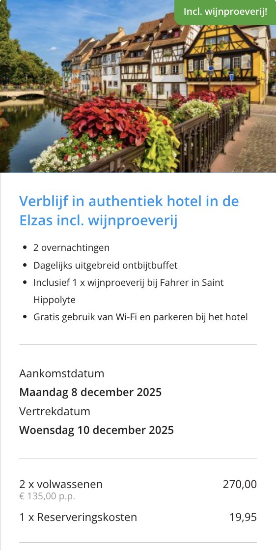 Partner Link traveldeal_nl_packages_affiliate