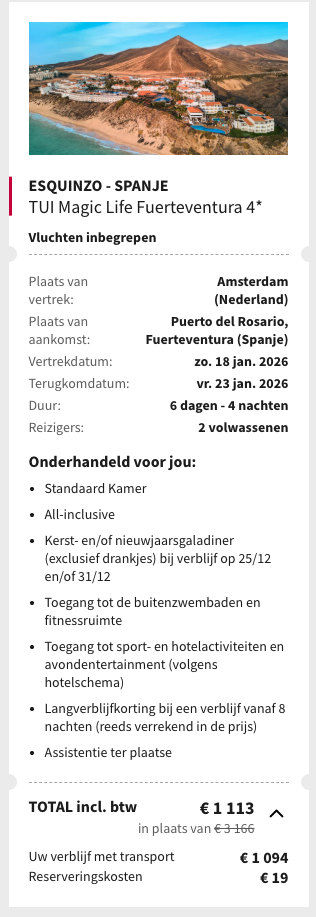 Partner Link voyageprive_nl_packages_direct