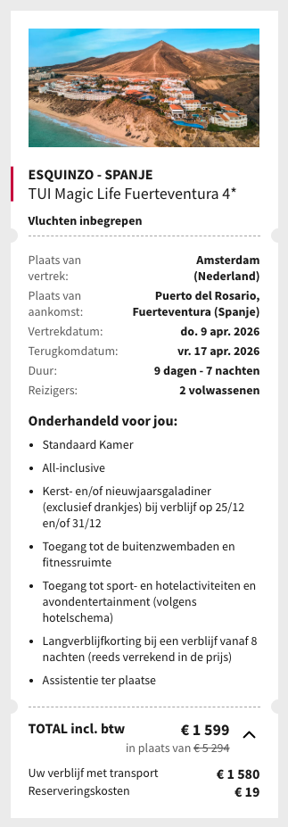 Partner Link voyageprive_nl_packages_direct