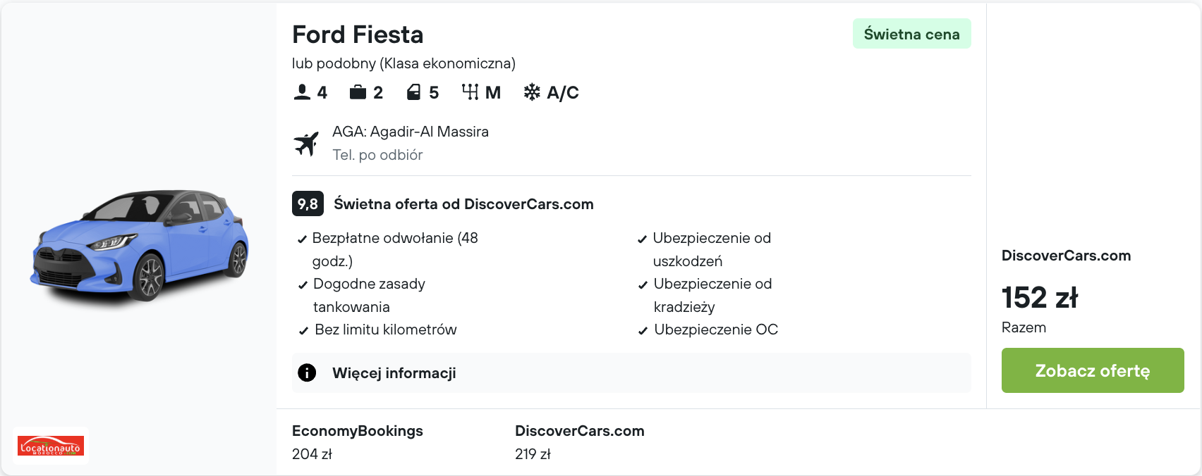 Partner Link kayak_pl_car_wl
