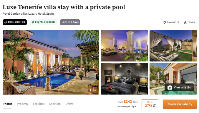 Partner Link secretescapes_uk_packages_direct