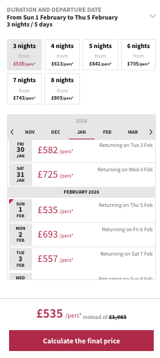 Partner Link voyageprive_uk_packages_direct