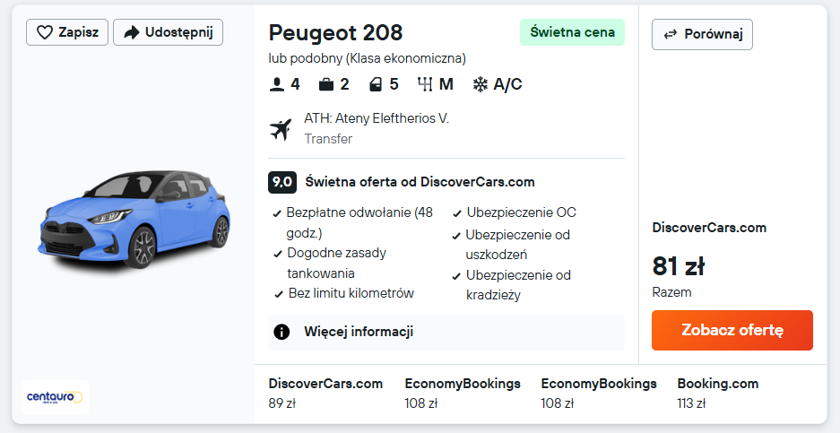 Partner Link kayak_pl_car_wl