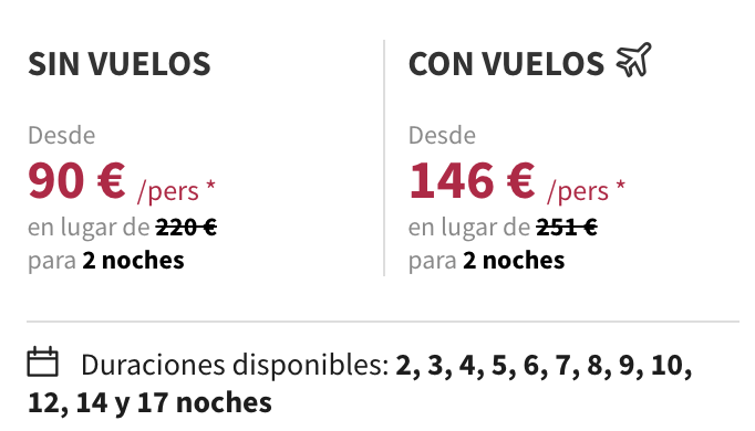 Partner Link voyageprive_es_packages_direct