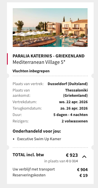 Partner Link voyageprive_nl_packages_direct